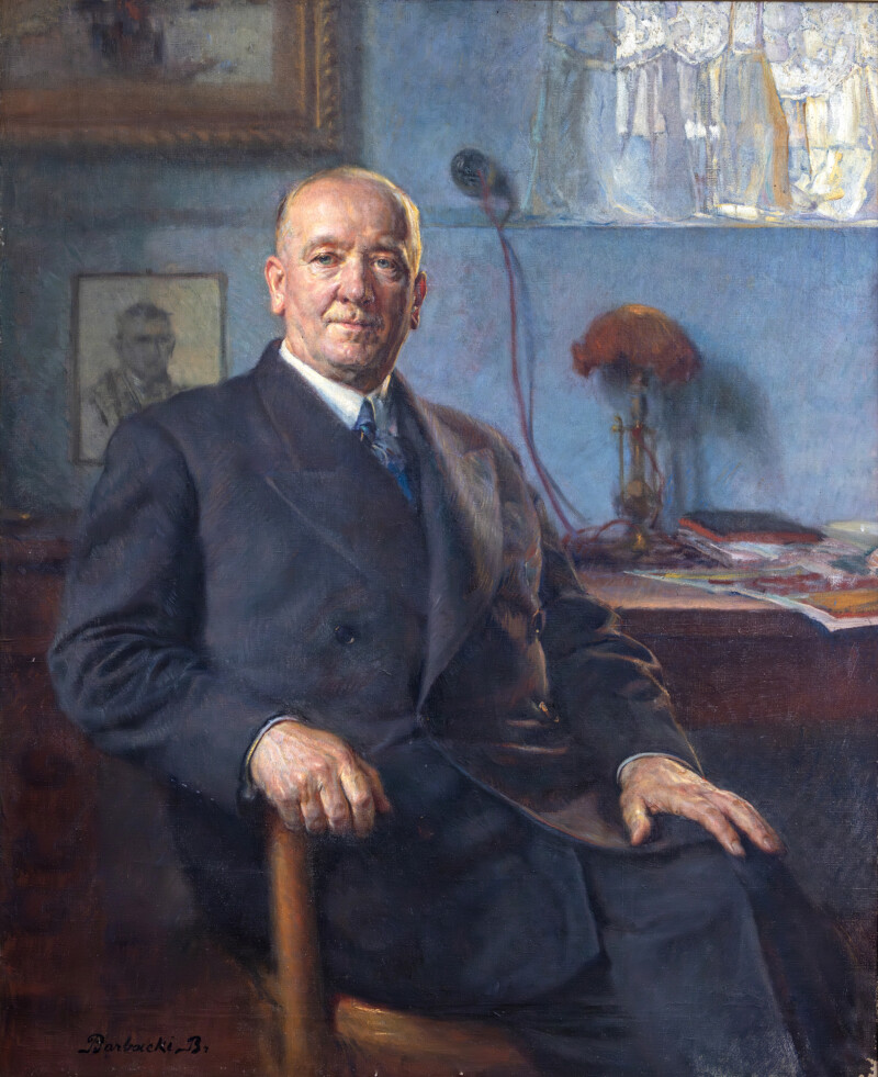 DANIELEWICZ LEON_Zmniejsz Bolesław Barbacki, portret Leona Danielewicza