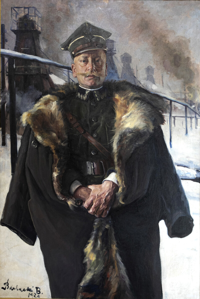 Franciszek Jakubik_Zmniejsz Bolesław Barbacki, portret Franciszka Jakubika