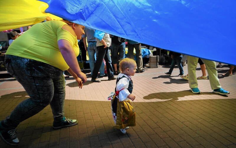 Marsz Autonomii Marsz członków i sympatyków Ruchu Autonomii Śląska. katowice, lipiec 2015 r.