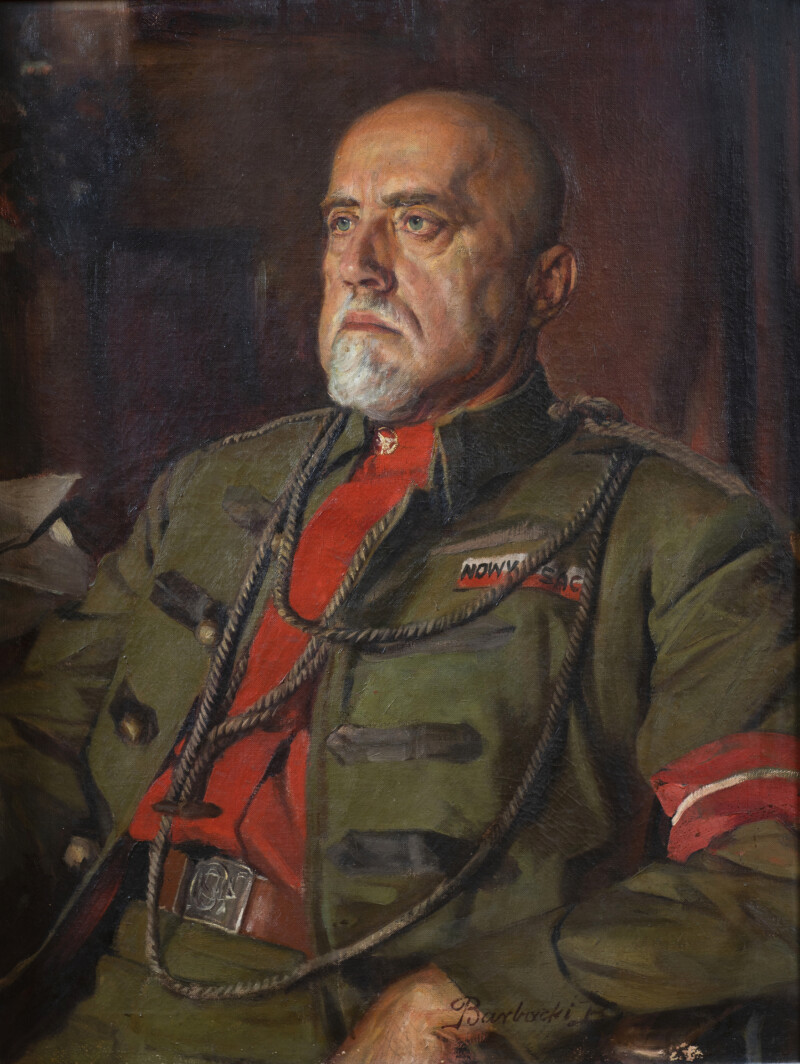 Roman Sichrawa_zMNIEJSZ Bolesław Barbacki, portret Romana Sichrawy
