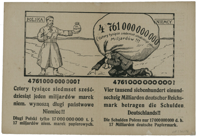 Ulotka plebiscytowa, 1921 r.