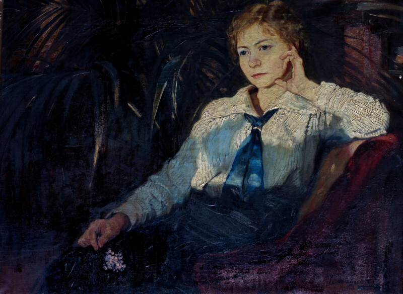 wedwdwdwobr Bolesław Barbacki, portret Stefanii Kijasówny, 1916 r.