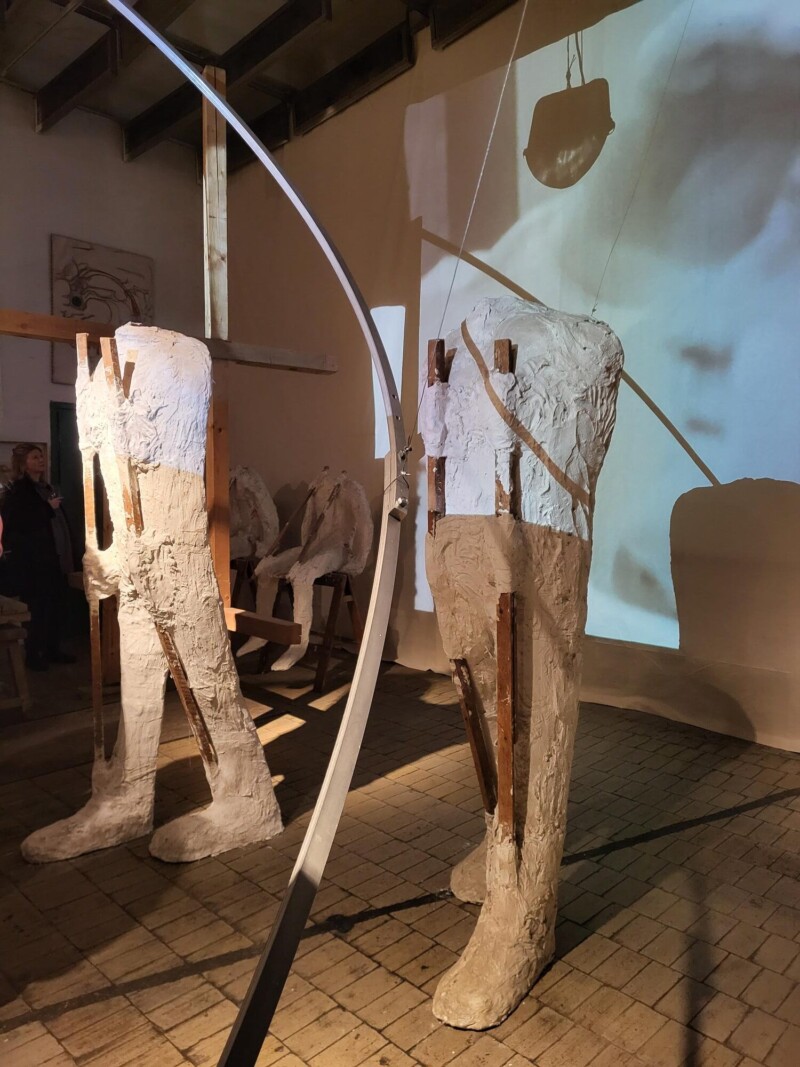 20260214_174537 Wystawa „Magdalena Abakanowicz / Wanda Czełkowska” w Warszawskiej Historycznej Pracowni Artystycznej Wandy Czełkowskiej
