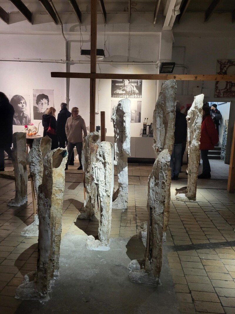 20260214_180314 Wystawa „Magdalena Abakanowicz / Wanda Czełkowska” w Warszawskiej Historycznej Pracowni Artystycznej Wandy Czełkowskiej