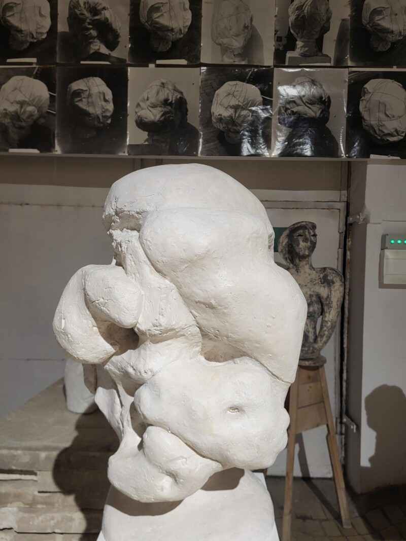 20260214_181746 Wystawa „Magdalena Abakanowicz / Wanda Czełkowska” w Warszawskiej Historycznej Pracowni Artystycznej Wandy Czełkowskiej