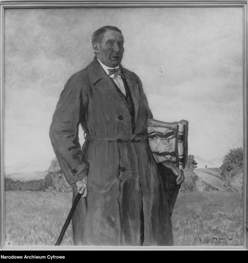 3_1_0_11_3314_246358 Stanisław Kamocki portret Portret prof. Stanisława Kamockiego autorstwa Władyława Jarockiego