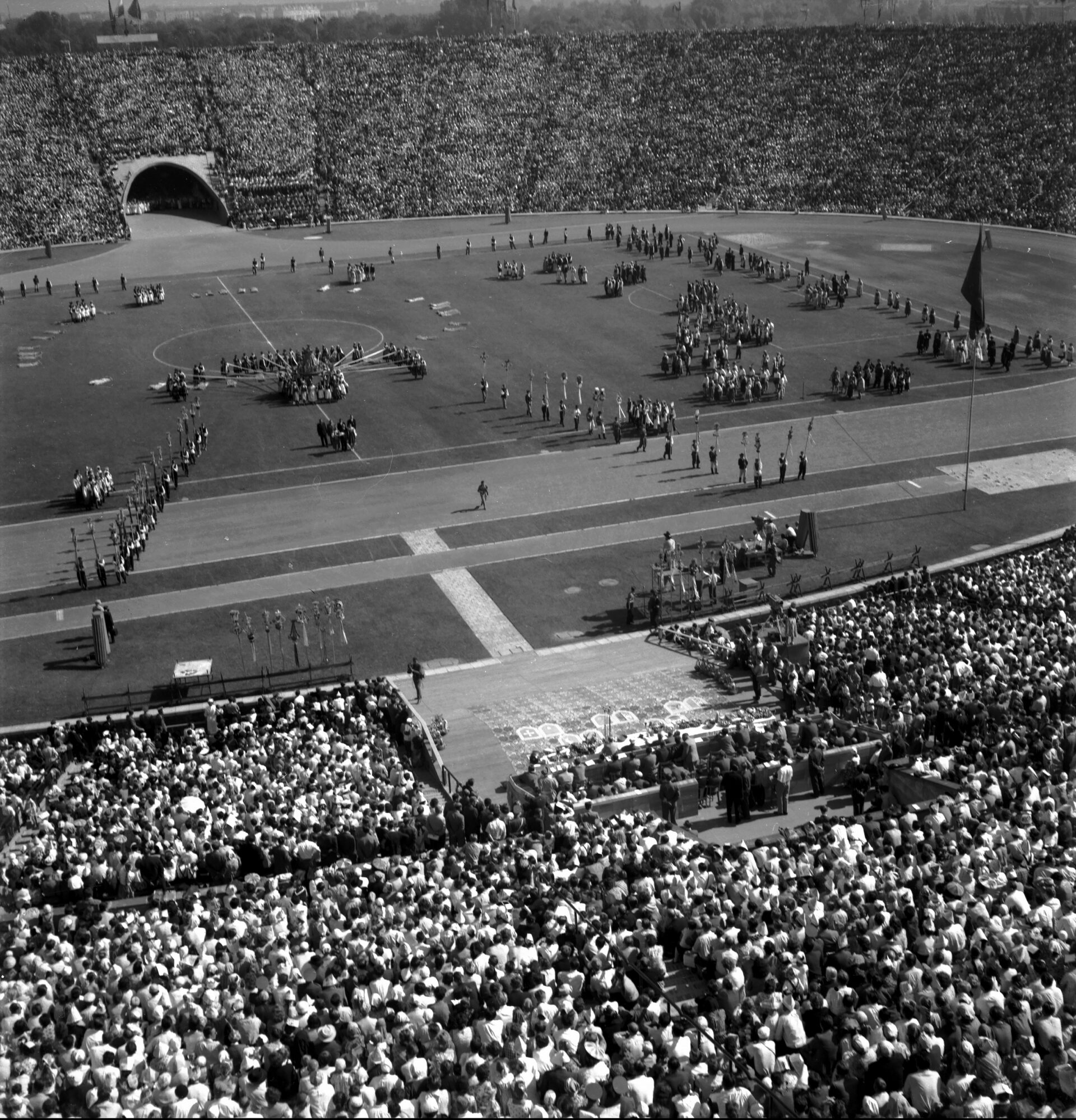 Centralne dożynki w Warszawie, 1958 r.