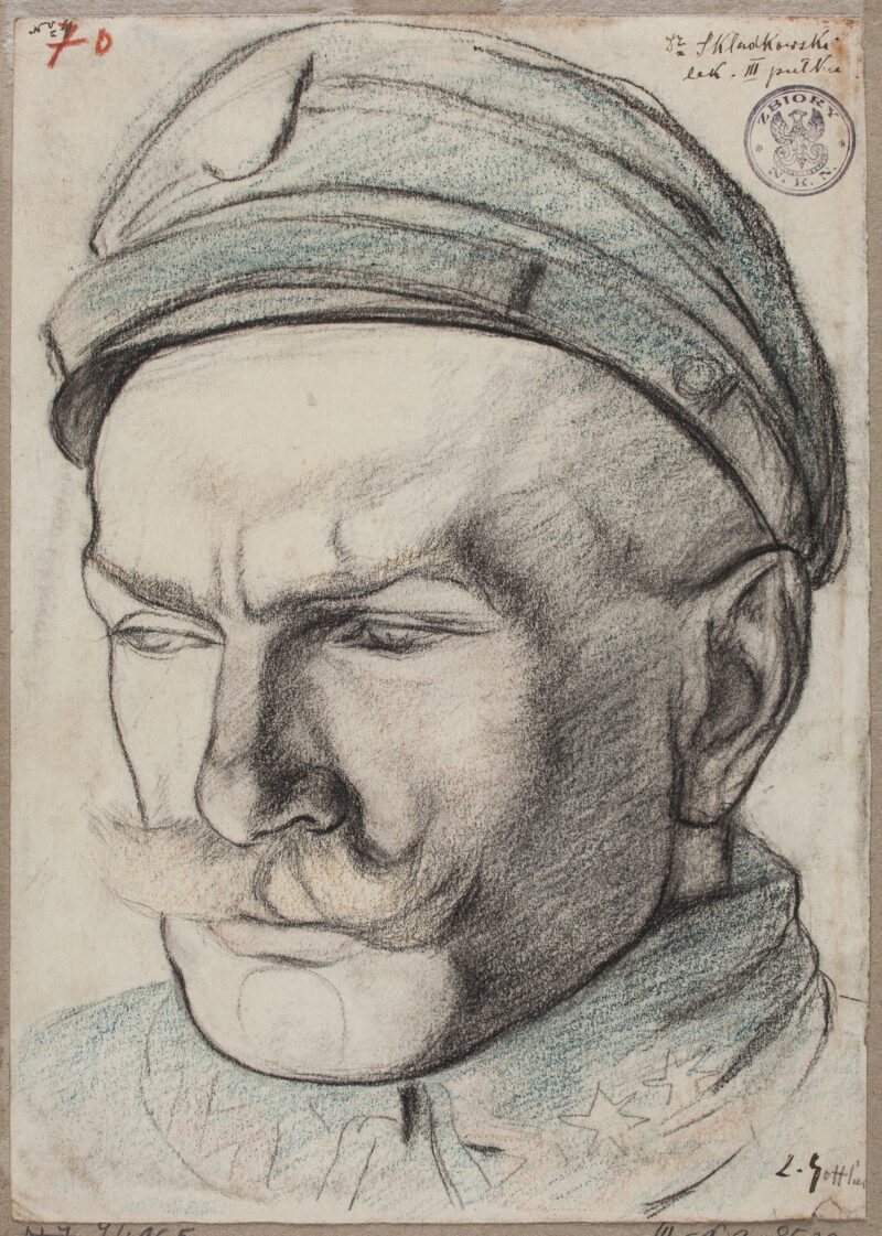 Felicjan Sławoj-Składkowski, kapitan lekarz Legionów Polskich Leopold Gottlieb, „Felicjan Sławoj-Składkowski, kapitan lekarz Legionów Polskich”, 1915 r.