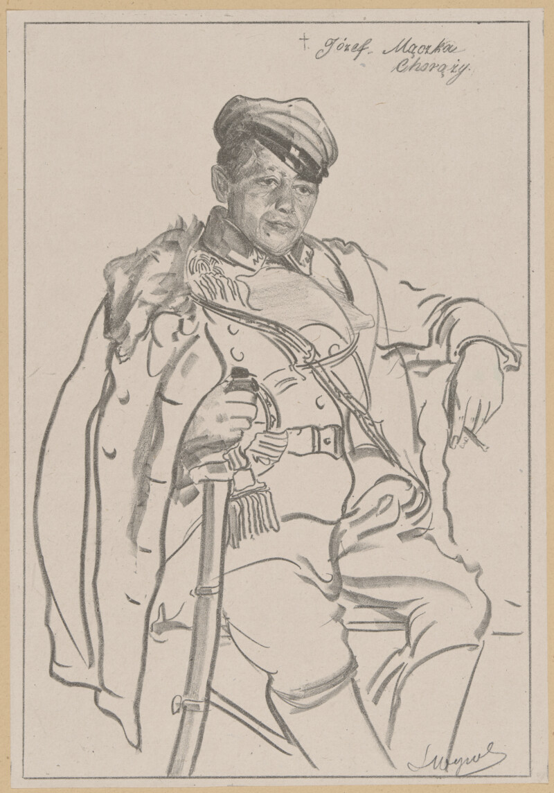 Bli?ej Kultury „Chorąży Józef Mączka”, z teki: Leon Wyczółkowski, „Wspomnienia z Legionowa 1916 r.”