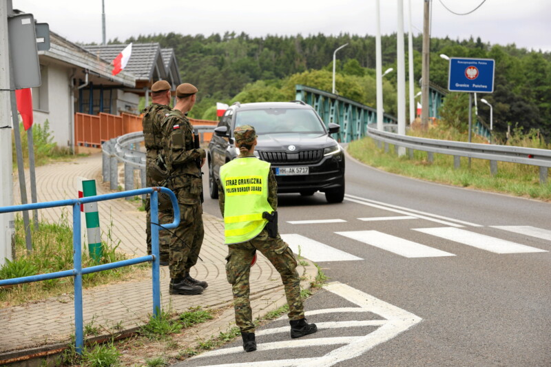 Tymczasowe kontrole na granicy Polski Tymczasowe kontrole na granicy zachodniej. Gryfino, lipiec 2025 r.
