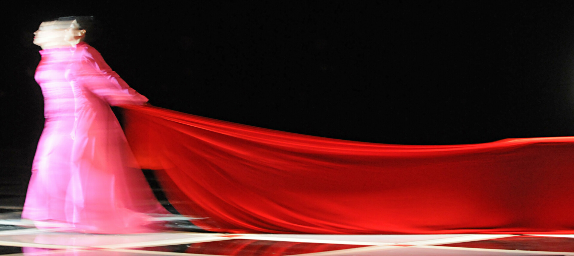 Małgorzata Pańko podczas pr&oacute;by generalnej opery &bdquo;Oniegin&rdquo; Piotra Czajkowskiego w Teatrze Wielkim &ndash; Operze Narodowej, Warszawa, 5.01.2010 r.